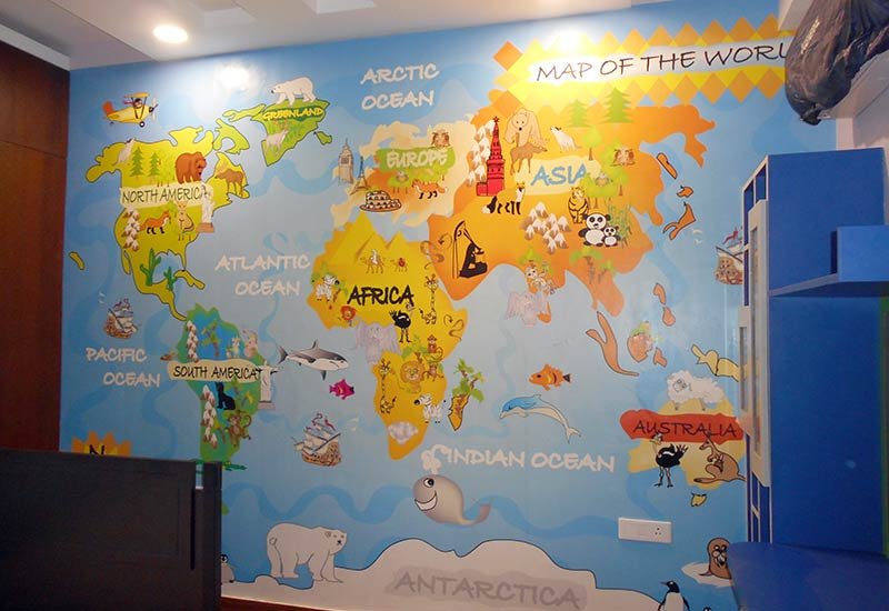 Kids Rooms Print A Wallpaper