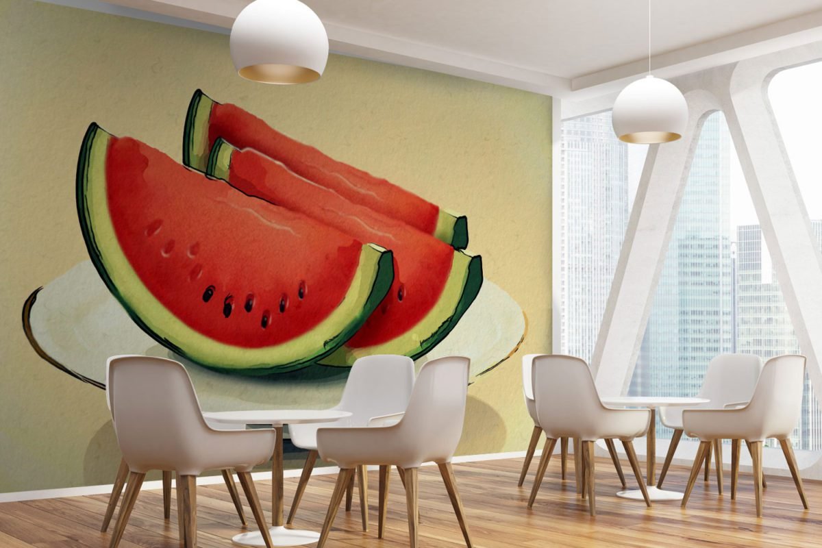 Watermelon Slices | Print A Wallpaper