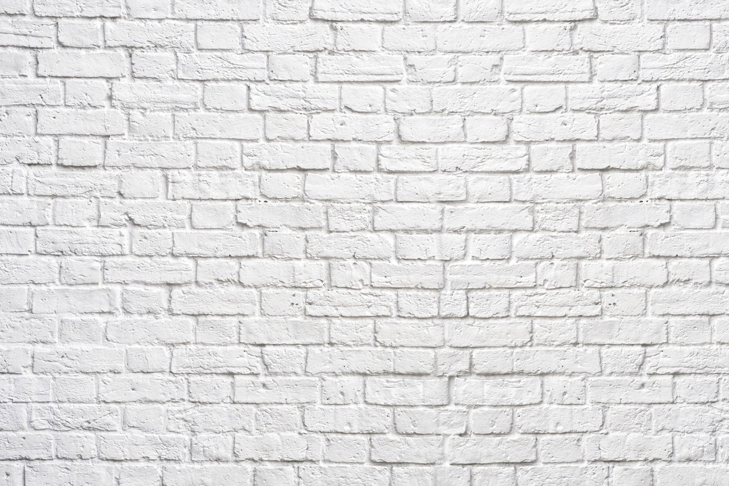White Brick Wall Print A Wallpaper