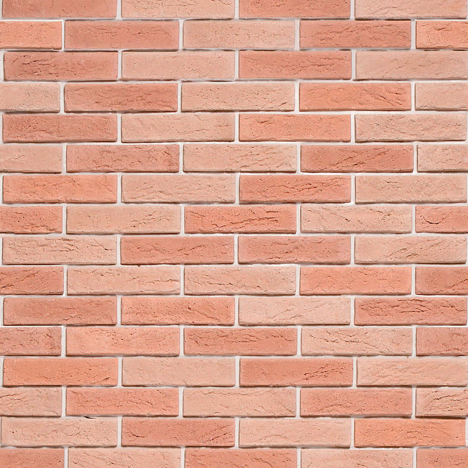 Pastel Orange Bricks Print A Wallpaper