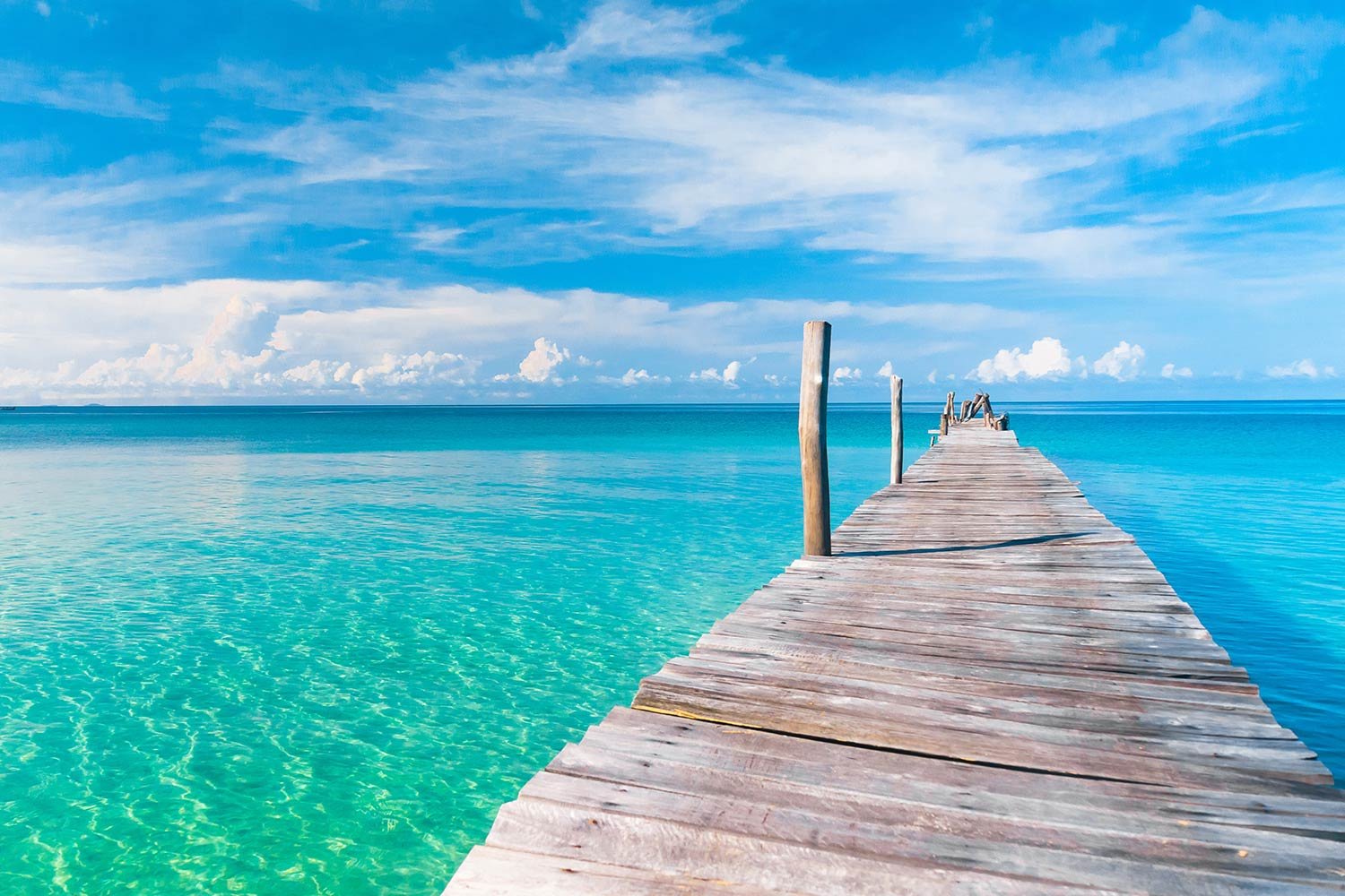 beautiful blue seaview