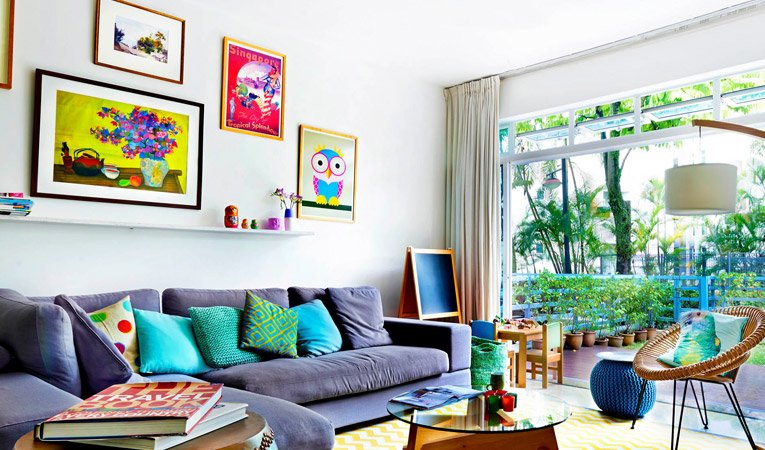 5 Colourful Home Decoration Ideas you would love | Print A Wallpaper