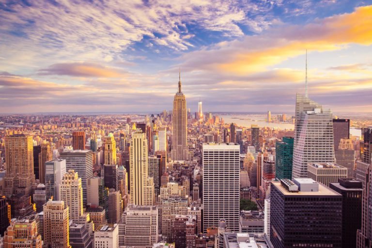 Sunrise in New York | Print A Wallpaper