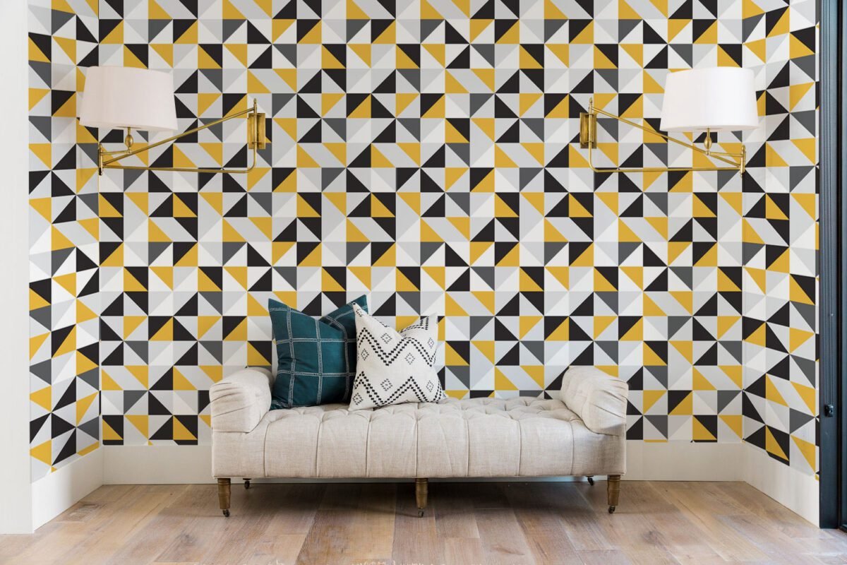 Yellow and Black Theme – Print A Wallpaper